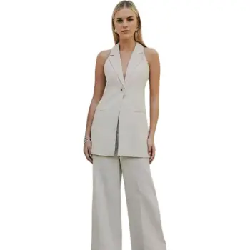 ELLIATTCOLLECTIVE Suit Trouser Women's Apricot