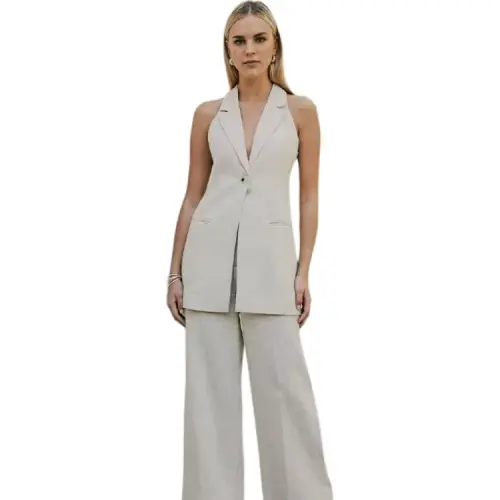 ELLIATTCOLLECTIVE Suit Trouser Women's Apricot