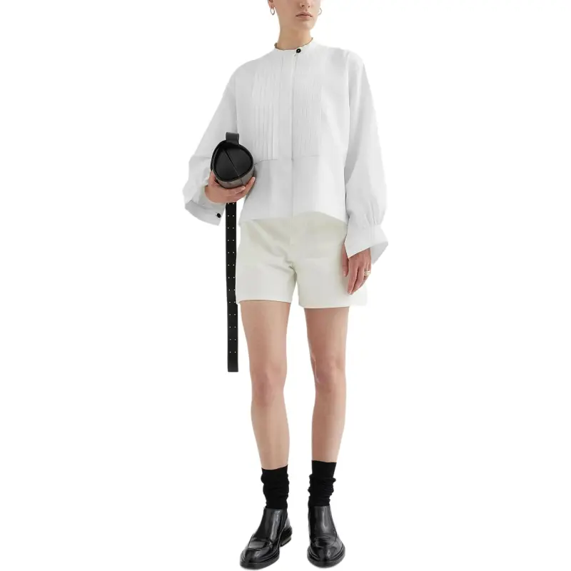 JIL SANDER Pleated Long sleeves Shirt-2