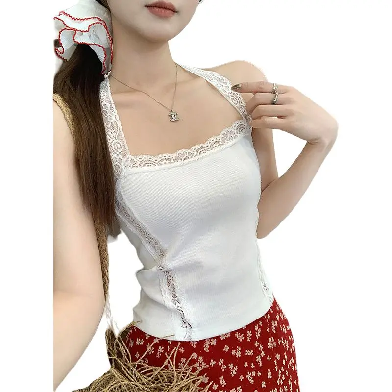 Mu Xiao Xin Camisole Women's White-2