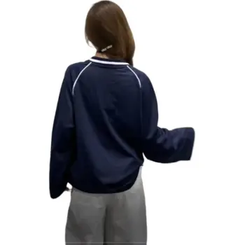 Mu Xiao Xin T Shirt Women's Navy Blue