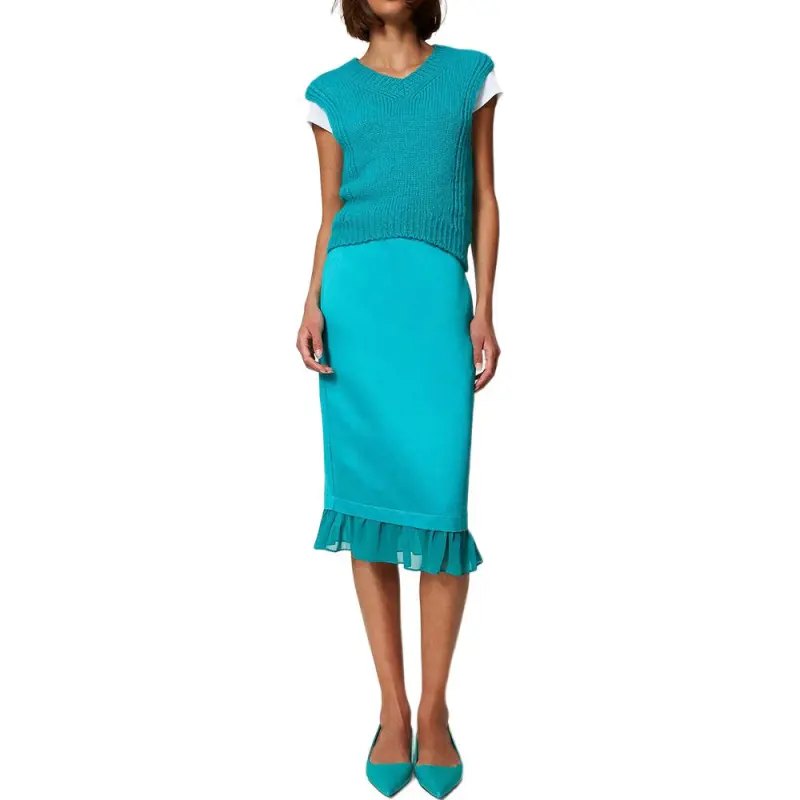 Twinset Duchesse Midi Skirt-1