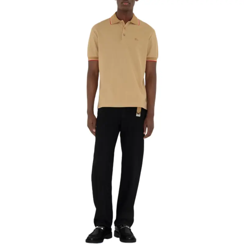 Burberry SS25 Polo Shirt Men's Khaki-1
