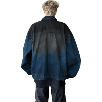 SUNSETMONENT Denim Jacket Unisex Blue