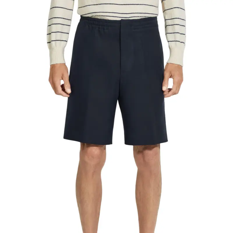 Zegna Oasi Lino Shorts-1