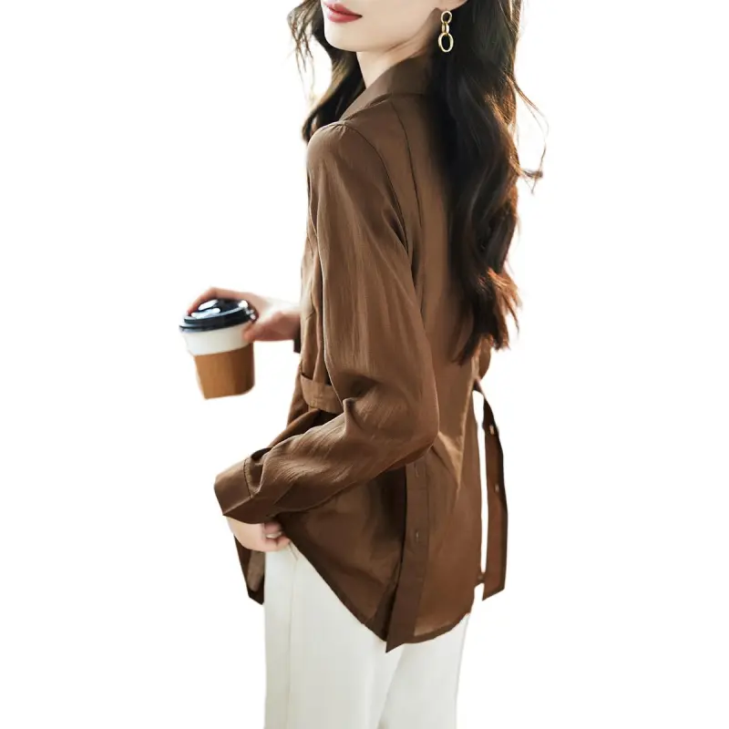 XWI Shirts Women's Coffee-1