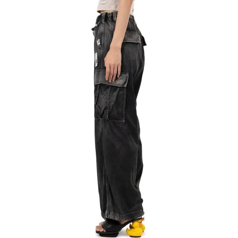 Maison Mihara Yasuhiro SS25 Cargo Pants Women's Black-5