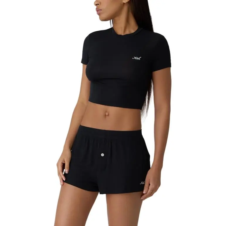 KITH SS25 T Shirt Women's Black-2