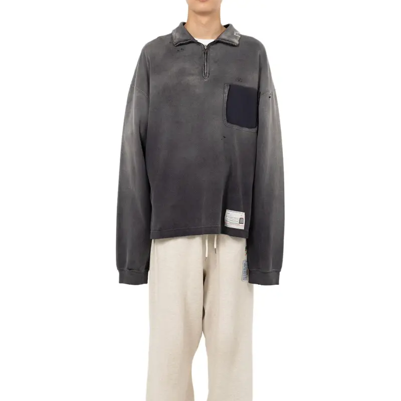 Maison Mihara Yasuhiro SS25 Sweatshirt Men's Black-2