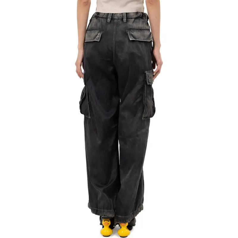 Maison Mihara Yasuhiro SS25 Cargo Pants Women's Black-3