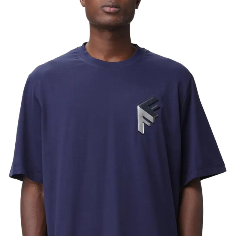 FENDI T Shirts Men Blue-3