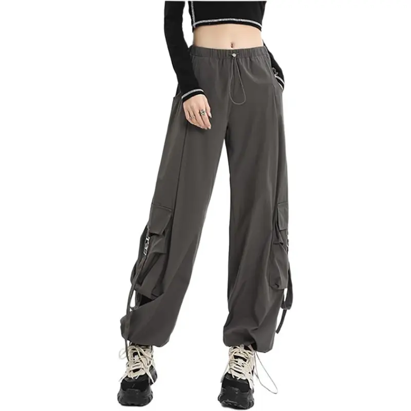 LIGEMAN Cargo Pants Women's Gray-1