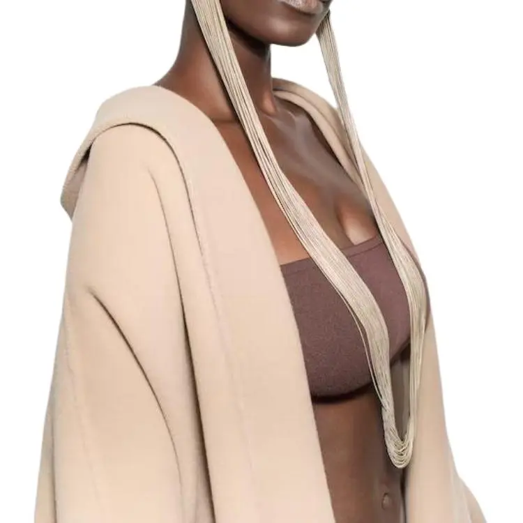 Alaia Hooded Maxi Cape-4