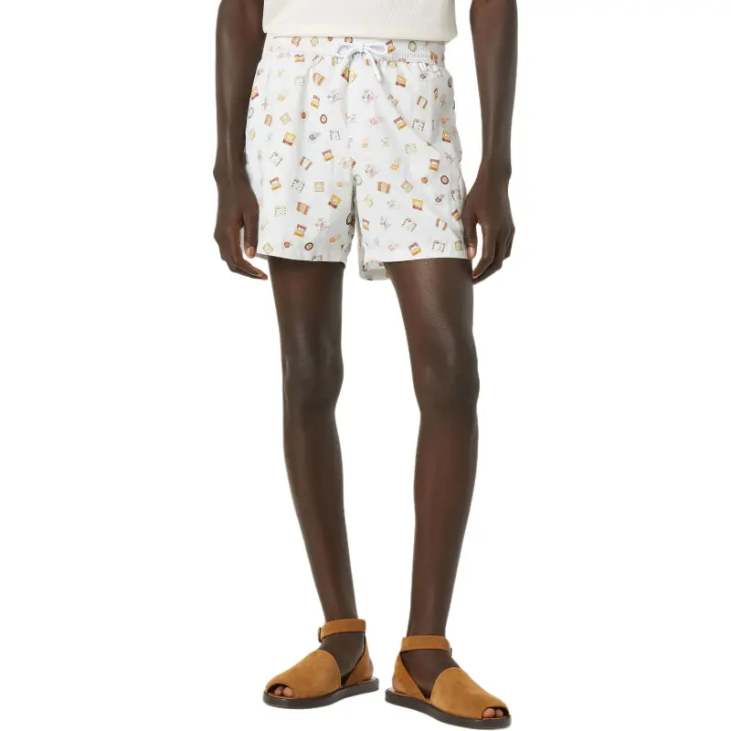 Loro Piana SS25 Swimming Shorts Men's White-3