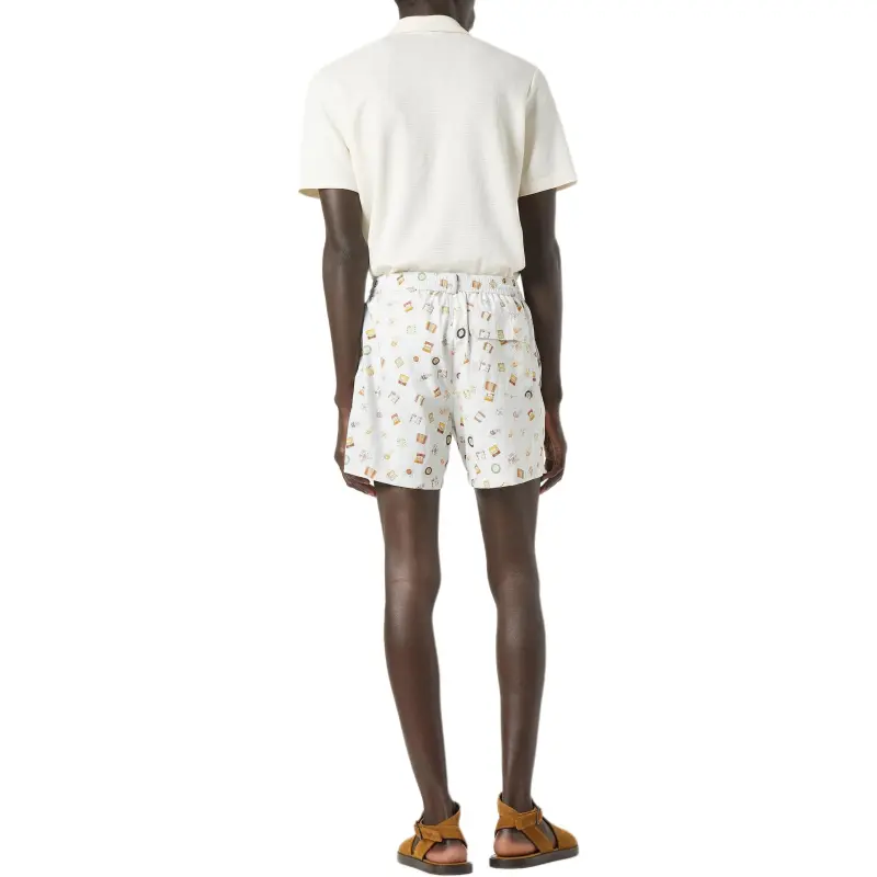 Loro Piana SS25 Swimming Shorts Men's White-4