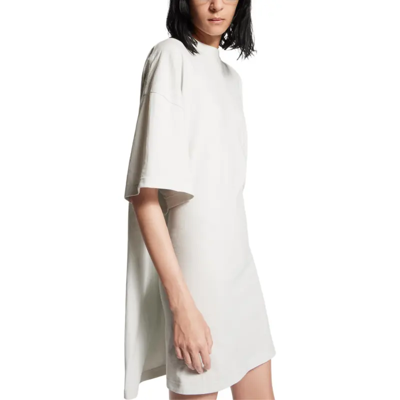 Balenciaga FW25 Short Sleeved Dress Regular Fit Women's White-5