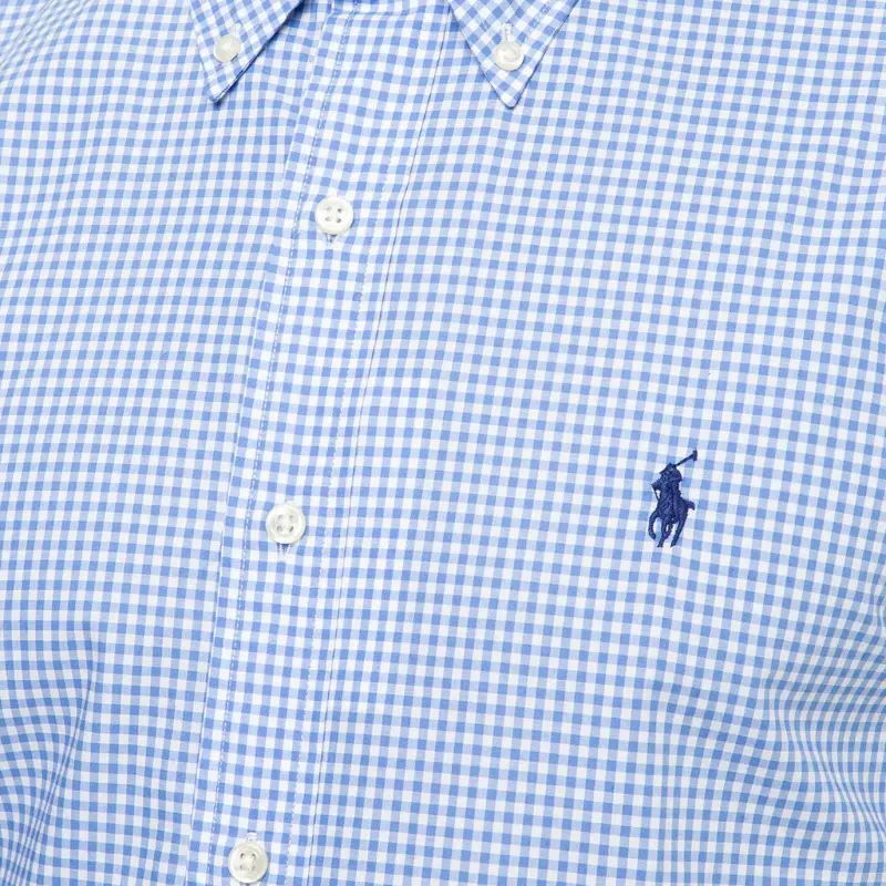 Polo Ralph Lauren Logo Embroidered Gingham Check Shirt-3
