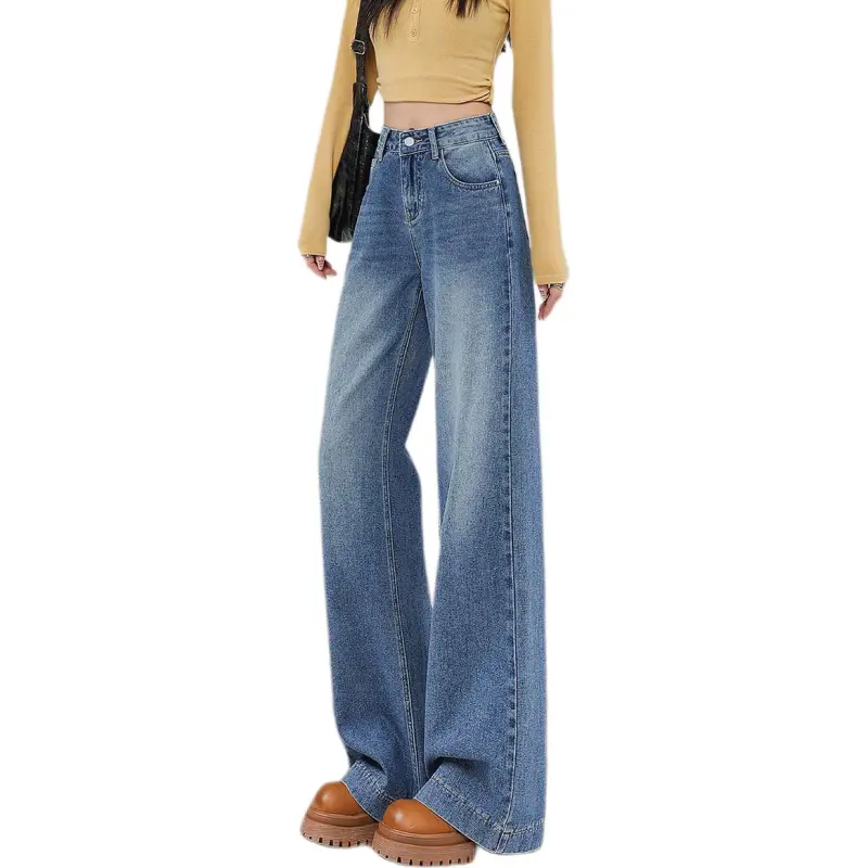 Weixi Jeans Women's Jade Sea Blue-2