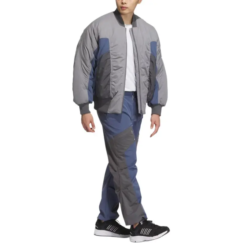 Adidas Puffer Jacket Men's Gray-3