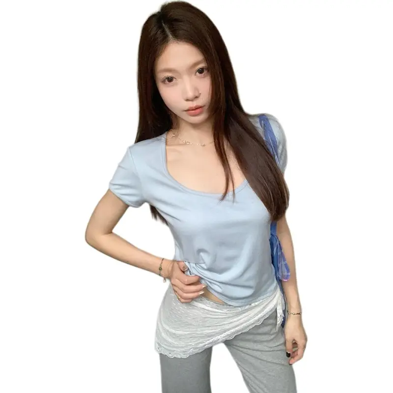 Dior Beauty Set in Sleeve T Shirt Women's-26