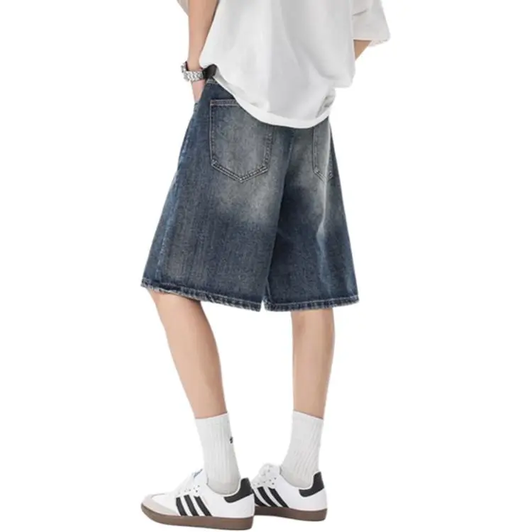 POLAR BEAR Denim Shorts Unisex-4