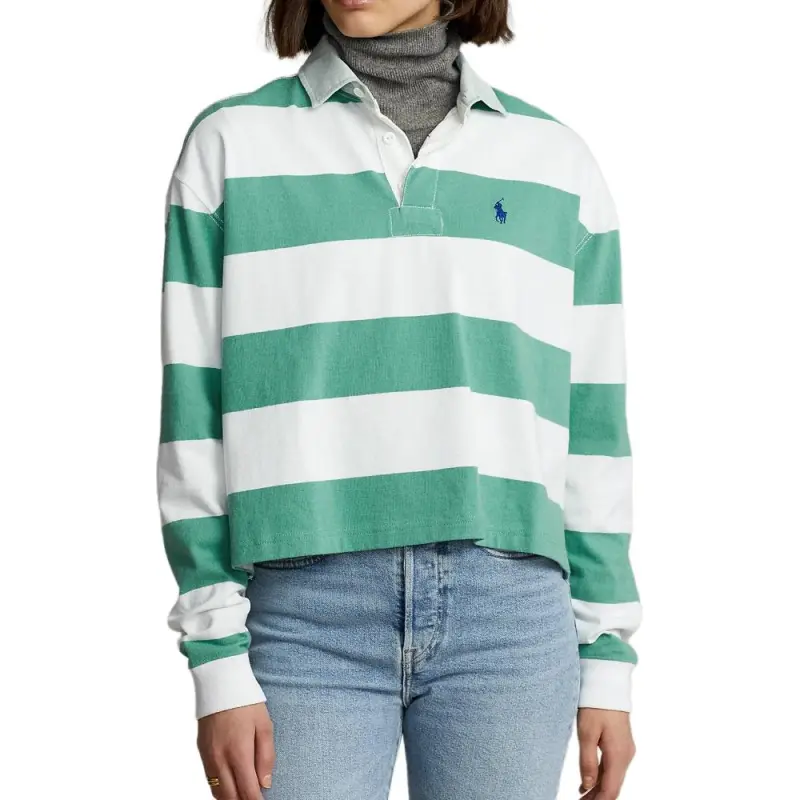 Polo Ralph Lauren SS22 Polo Shirt Women's Green-2