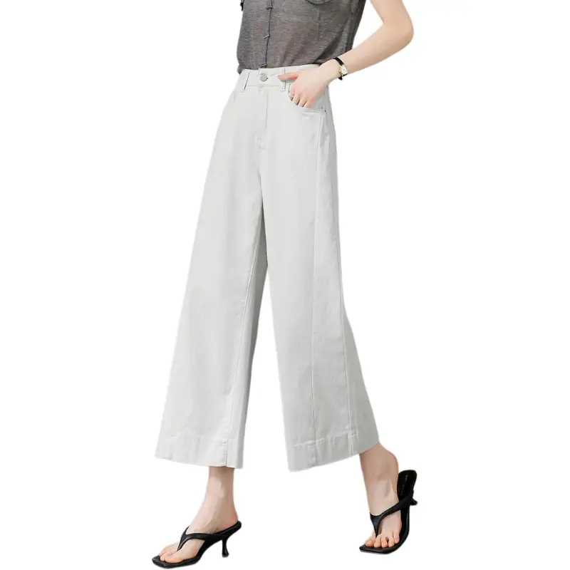 Weixi Jeans Women's Almond White-6