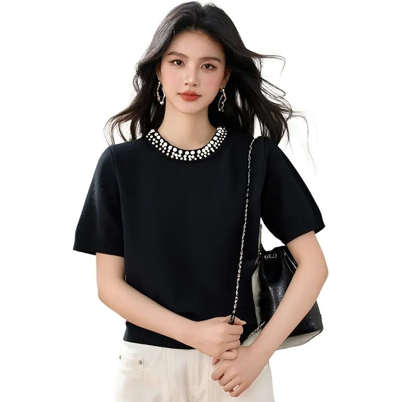 La Chapelle Knitwear Women's Black-1