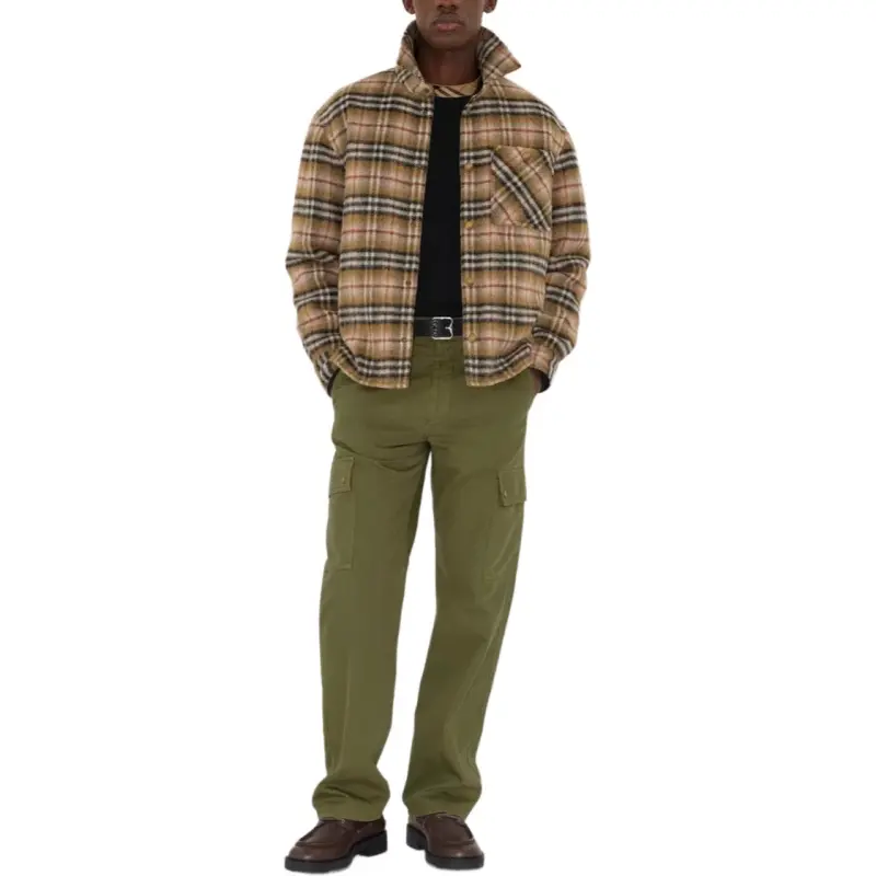 Burberry SS25 Cargo Pants Men's Green-1