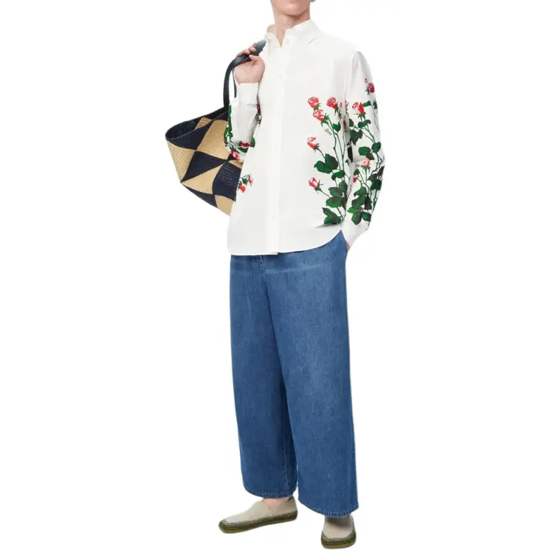 LOEWE Shirts Men White-3