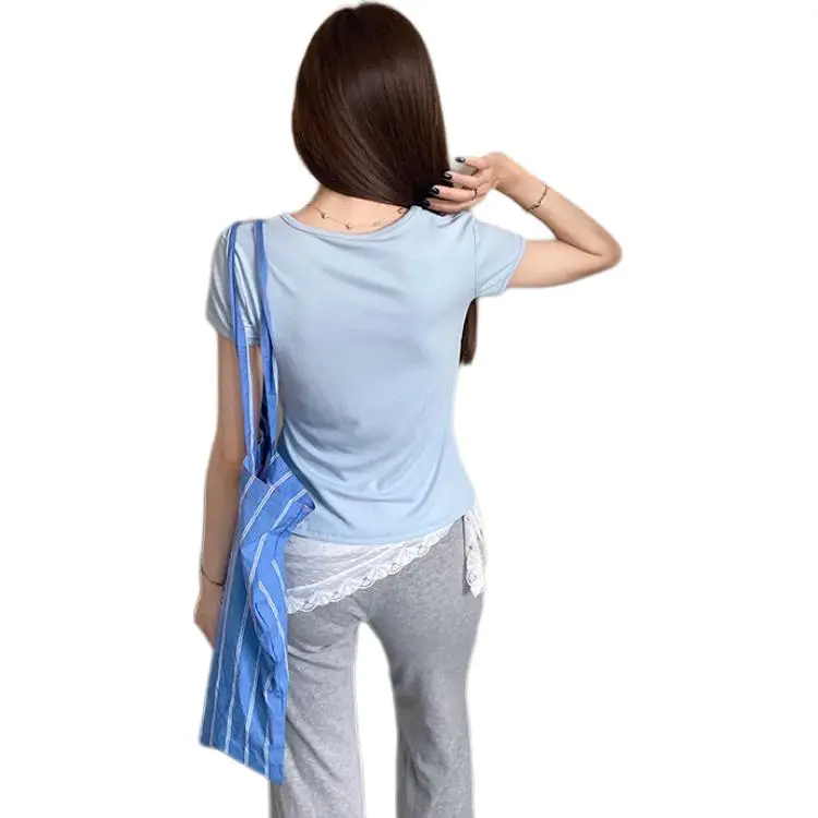 Dior Beauty Set in Sleeve T Shirt Women's-24