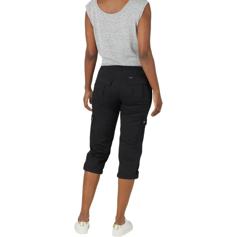 Lee Cargo Shorts Women's Black-1