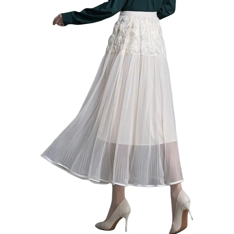 PIERRE CARDIN Casual Long Skirt Women's-5