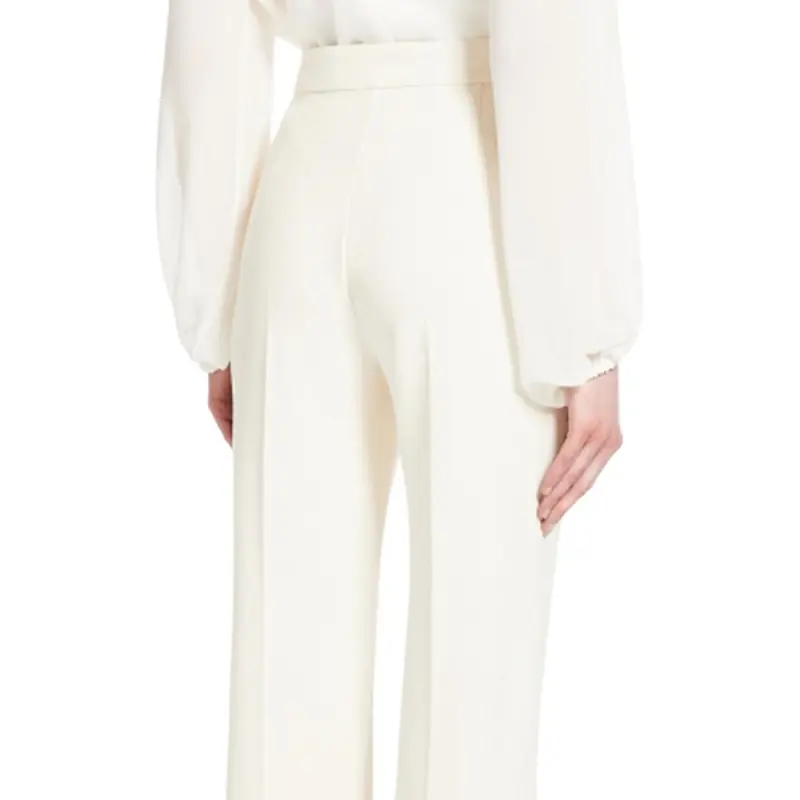 MaxMara Knitted Sweatpants Women's White-4