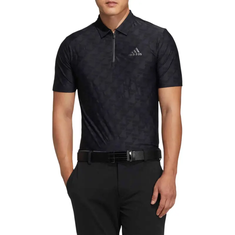 Adidas Polo Shirt Men's International Version Black-1