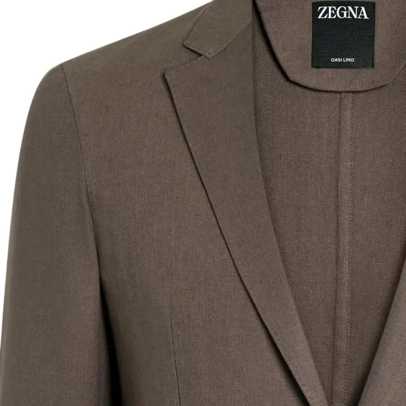 Zegna Jackets & Coats Men's Dark Taupe Umber-1