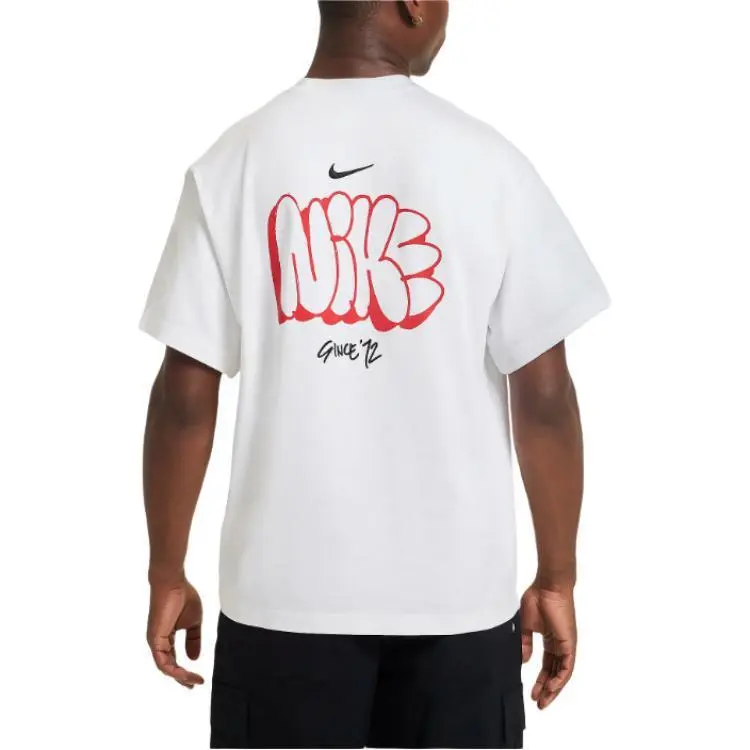 Nike Solo Swoosh FW24 T Shirt Men's White-1
