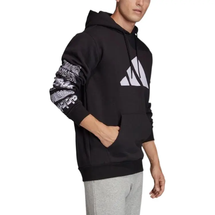 Adidas Sweatshirt Men's Black/White-4