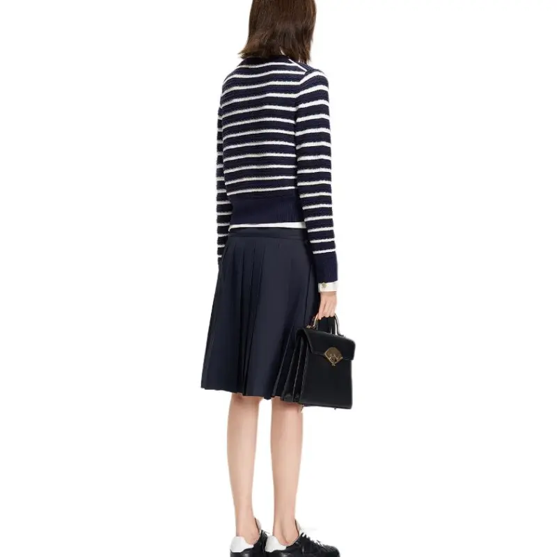 KARL LAGERFELD SS25 Knitwear Women's Black White-2