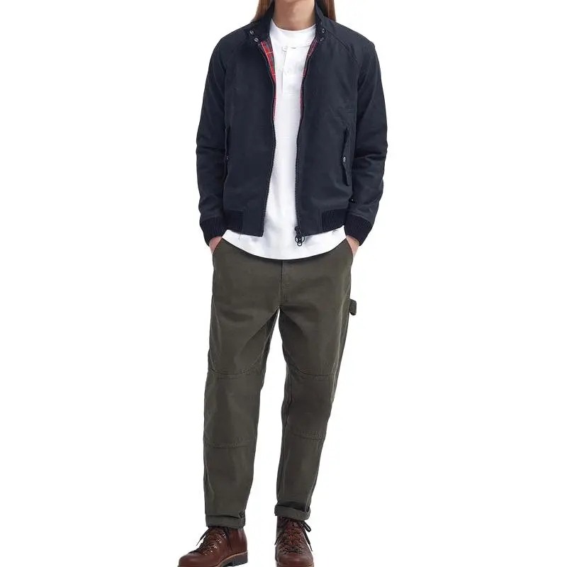 BARBOUR x BARACUTA FW24 Jackets Coats Men's Marine Blue-1