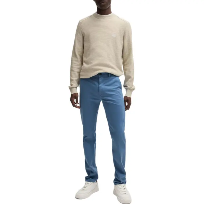 HUGO BOSS Slim cut Chino Trousers-1