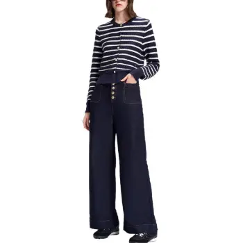 KARL LAGERFELD SS25 Knitwear Women's Black White