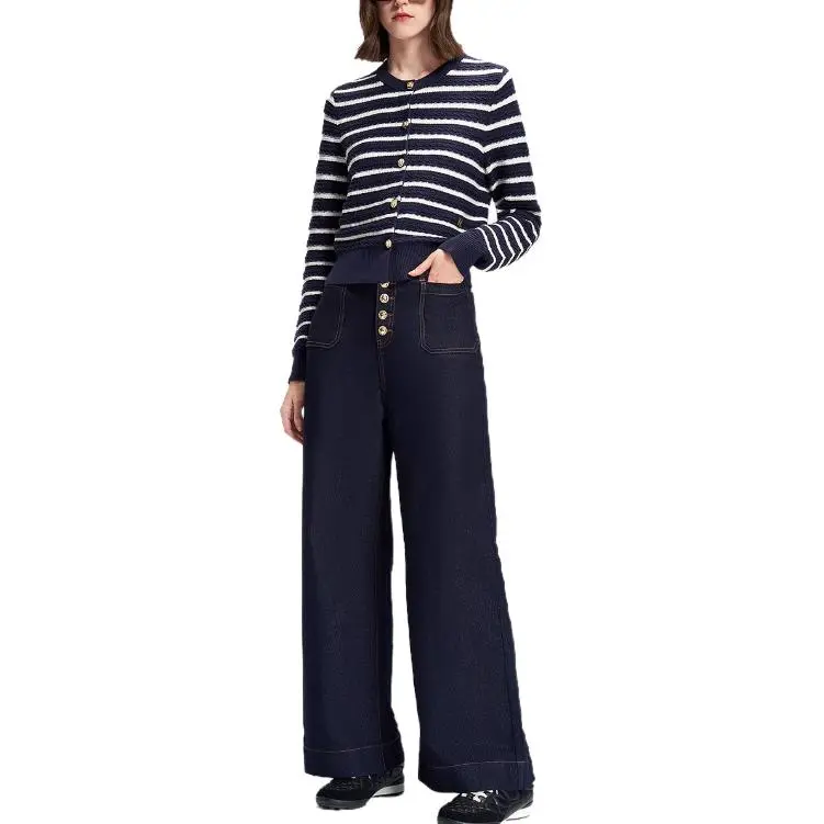 KARL LAGERFELD SS25 Knitwear Women's Black White-0