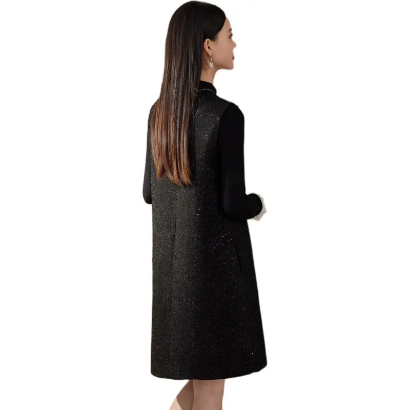 Hang Yi Court Long Sleeved Dresses Women's-1