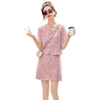 La Chapelle Two Piece Skirt Sets Women's