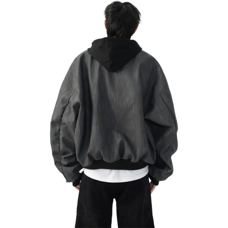 Pirkadat Jacket Unisex Black Gray-1
