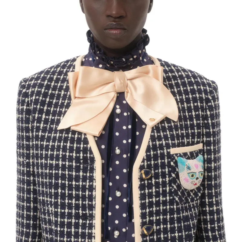 Valentino Bouclé Blazer-7