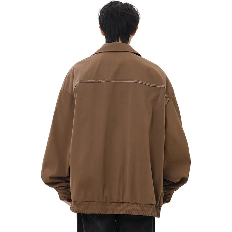 Trendy Brand Loose Fit Urban Techwear Stylish Workwear Casual Jackets & Coats Unisex-14