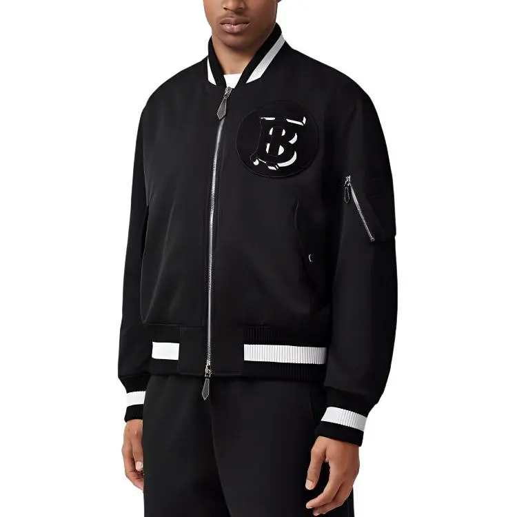 Burberry FW22 Puffer Jacket Men's Black-4