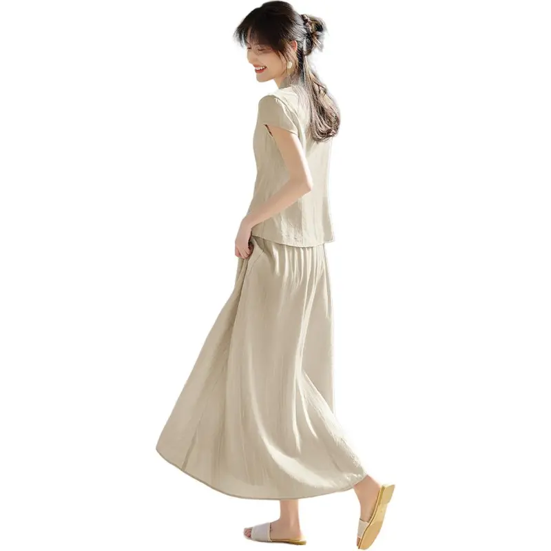 XWI Casual Suits Women's Beige Apricot-1